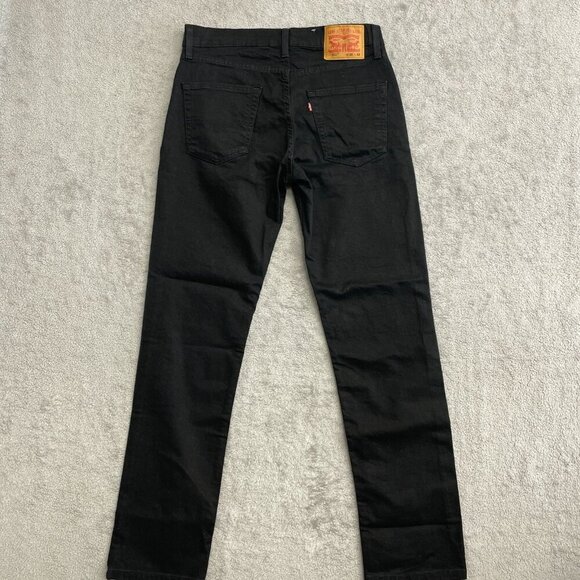 NEW Levis 511 Slim Straight Jeans Men's 32x32 Black Stretch - Picture 3 of 7